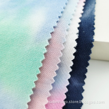 100% Cotton French Terry Knit Tie Dye Fabric